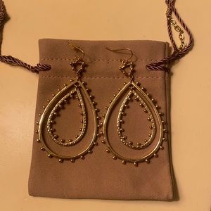 Kendra Scott Gold Drop Earrings